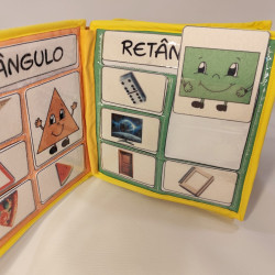 Quiet book - matemática divertida