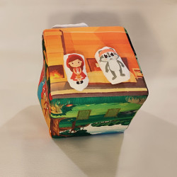 Cubo "Capuchinho vermelho"