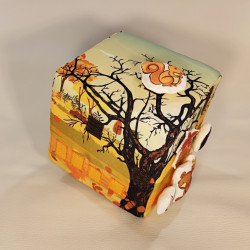 Cubo "A magia da estrela de Outono"