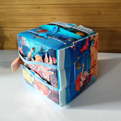 Cubo "Fundo do mar"