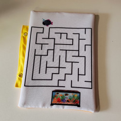 Caderno de exercícios reutilizável
