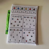 Caderno de exercícios reutilizável