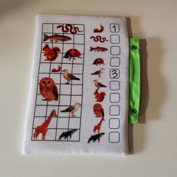 Caderno de exercícios reutilizável