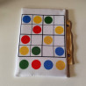 Caderno de exercícios reutilizável