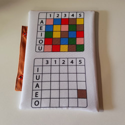 Caderno de exercícios reutilizável