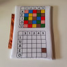 Caderno de exercícios reutilizável
