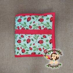 Quiet book "animais e frutas II"
